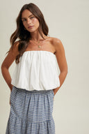 SEASIDE BUBBLE CROP TOP