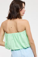 SEASIDE BUBBLE CROP TOP