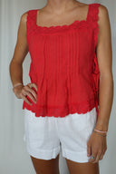The Cherry Lace Top