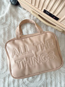 All The Things - Cosmetic Hanging Bag