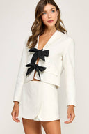 THE PRETTY LITTLE BOW BLAZER
