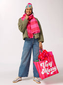 "VERY MERRY" CHRISTMAS TOTE