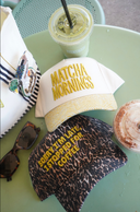 Sorry I'm Late Leopard Trucker Hat
