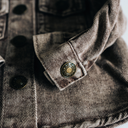 Brown Denim Shacket