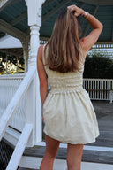 Classic Pinstripe Mini Dress