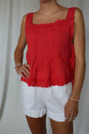 The Cherry Lace Top