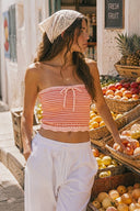 THE PINK SHORELINE TUBE TOP