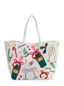 HOLIDAY BUBBLES TOTE