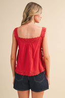 The Cherry Lace Top
