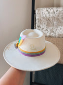 Ivory Masquerade Mambo Custom Hat