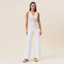 The Fav Sleeveless Sinched Top