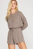 The Soft Brew Romper