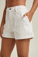 The White Blossom Shorts