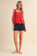 The Cherry Lace Top