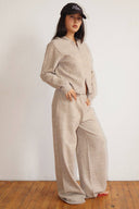 Cozy Double Zip Knit Hoodie