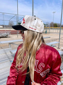 Vintage Baseball Cap - *out of your league*