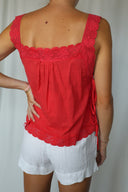 The Cherry Lace Top