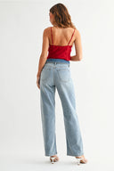 The ’90s Flip‑Waist Denim