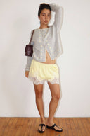 Daisy Detail Knit Cardigan