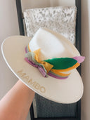 Ivory Masquerade Mambo Custom Hat