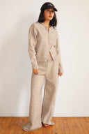 Cozy Double Zip Knit Hoodie