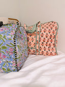 Quilted Vintage Pattern Duffel