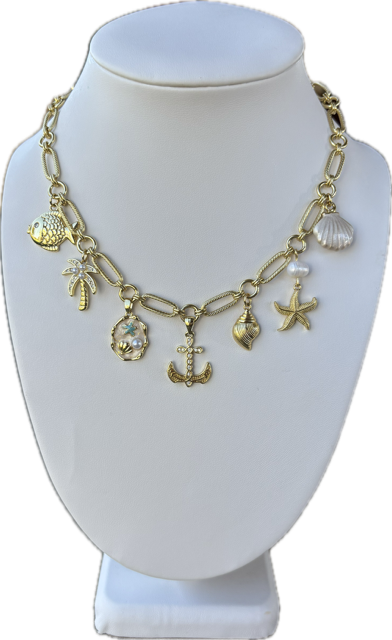 The Beach Edit Charm Necklace