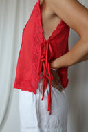The Cherry Lace Top