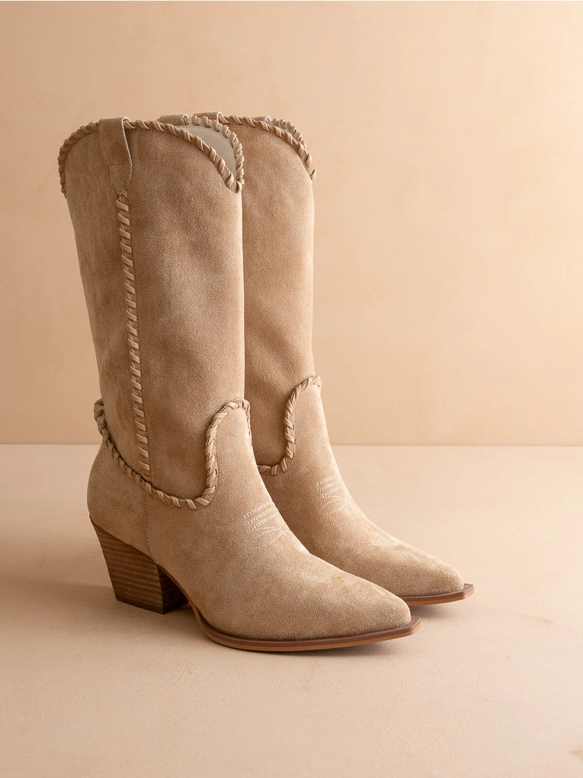 The Tilley | Almond Western Cowboy Boot
