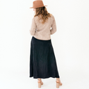Brown Denim Shacket