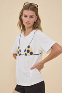 POLKA BIKINI TEE