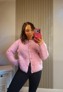 THE LUXE POCKET CARDIGAN (BLUSH)