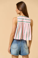 The Golf Girlfriend Front Tie Top