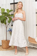 BOHO MIDI CASUAL DRESS