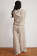 Cozy Double Zip Knit Hoodie