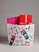 HOLIDAY BUBBLES TOTE