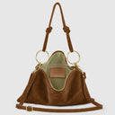 Suede Leather Shoulder Bag